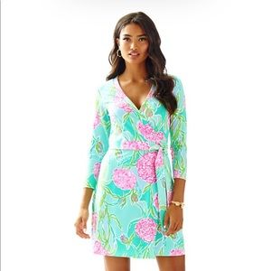 Meridian wrap dress